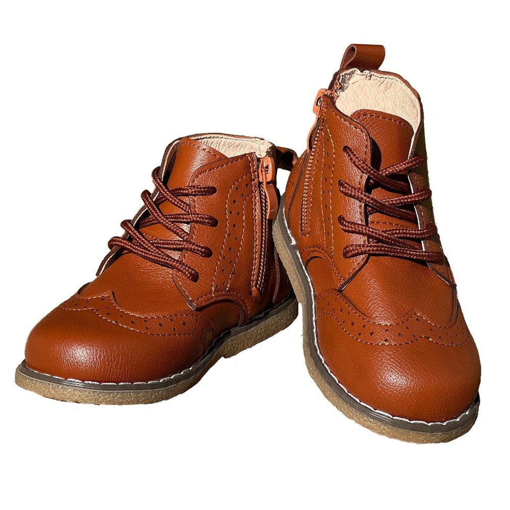 Boy's Handsome Oxford Ankle Boots